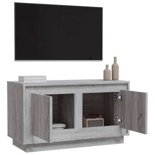 TV ormarić boja hrasta sonome 80x35x45 cm konstruirano drvo - Sivi hrast sonoma 1 Cijena