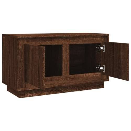 TV ormarić smeđa boja hrasta 80x35x45 cm konstruirano drvo - Smeđi hrast 1 Cijena