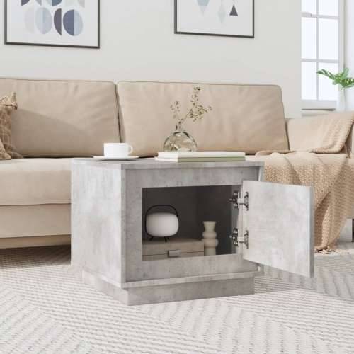 Stolić za kavu boja betona 51x50x44 cm konstruirano drvo - Beton siva 1 Cijena