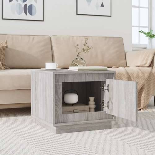 Stolić za kavu boja hrasta 51x50x44 cm konstruirano drvo - Sivi hrast sonoma 1 Cijena