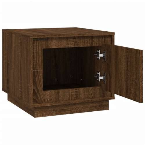 Stolić za kavu Smeđa hrasta 51x50x44 cm konstruirano drvo - Smeđi hrast 1 Cijena