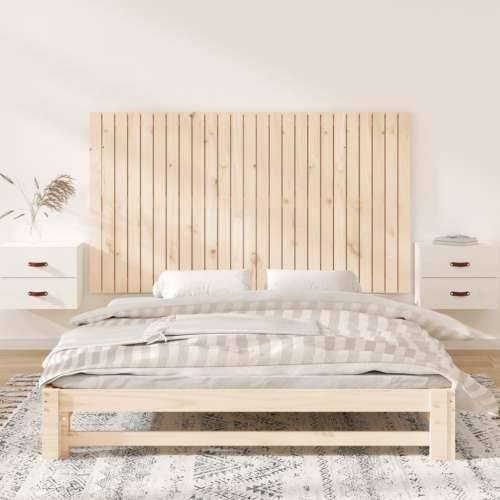 Zidno uzglavlje 159,5x3x90 cm od masivne borovine - Prirodna 159.5 x 90 cm 1 Cijena