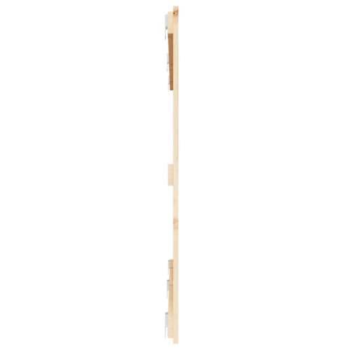 Zidno uzglavlje 159,5x3x90 cm od masivne borovine - Prirodna 159.5 x 90 cm 1 Cijena