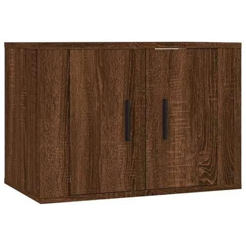Zidni TV ormarići 3 kom boja smeđeg hrasta 57 x 34,5 x 40 cm - Smeđi hrast 3 57 cm Cijena