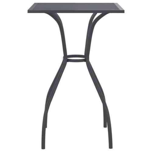 Vrtni stol antracit 50x50x72 cm od čelične mreže - 50 x 50 x 72 cm 1 Cijena