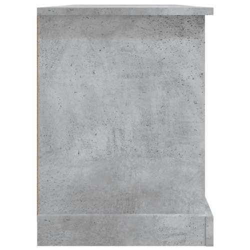 TV ormarić boja betona 99,5x35,5x48 cm od konstruiranog drva - Beton siva 1 Cijena