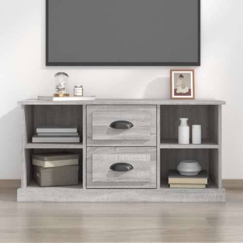 TV ormarić boja hrasta sonome 99,5x35,5x48 cm konstruirano drvo - Sivi hrast sonoma 1 Cijena