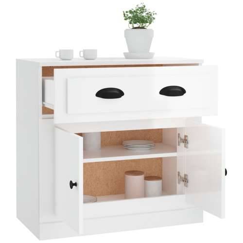 Komoda sjajna bijela 70x35,5x67,5 cm od konstruiranog drva - Visoko sjajno bijela 1 Cijena