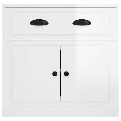 Komoda sjajna bijela 70x35,5x67,5 cm od konstruiranog drva - Visoko sjajno bijela 1 Cijena