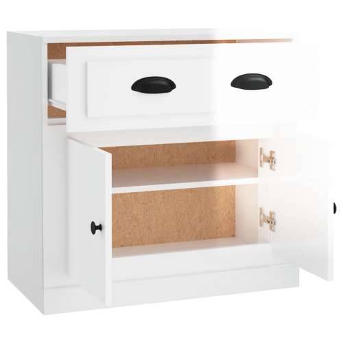 Komoda sjajna bijela 70x35,5x67,5 cm od konstruiranog drva - Visoko sjajno bijela 1 Cijena