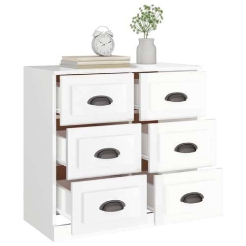 Komoda sjajna bijela 70x35,5x67,5 cm od konstruiranog drva - Visoko sjajno bijela 1 Cijena