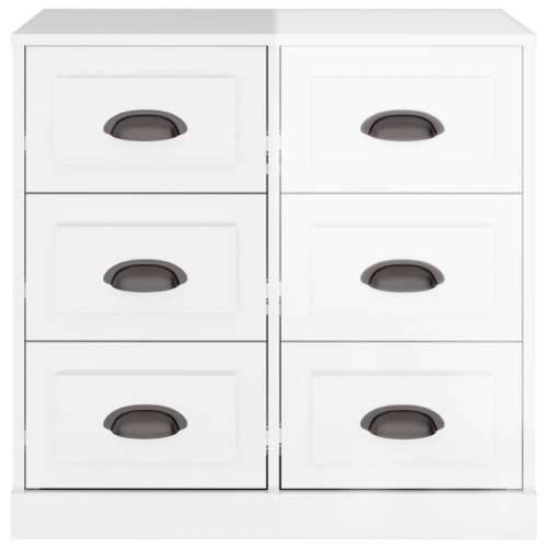 Komoda sjajna bijela 70x35,5x67,5 cm od konstruiranog drva - Visoko sjajno bijela 1 Cijena