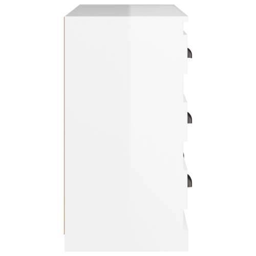 Komoda sjajna bijela 70x35,5x67,5 cm od konstruiranog drva - Visoko sjajno bijela 1 Cijena