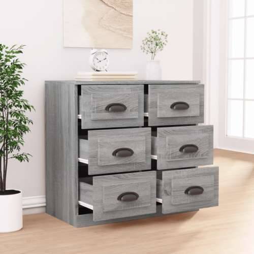Komoda siva sonome 70x35,5x67,5 cm konstruirano drvo - Sivi hrast sonoma 1 Cijena