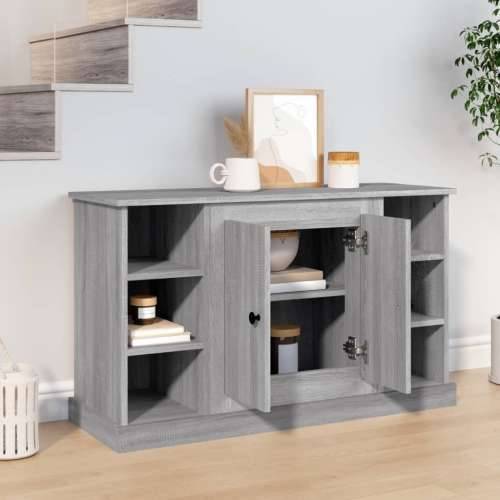Komoda sivog hrasta sonome 100x35,5x60 cm od konstruiranog drva - Sivi hrast sonoma 1 Cijena