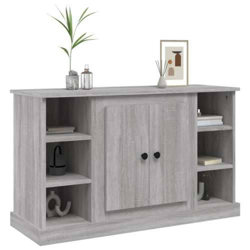 Komoda sivog hrasta sonome 100x35,5x60 cm od konstruiranog drva - Sivi hrast sonoma 1 Cijena