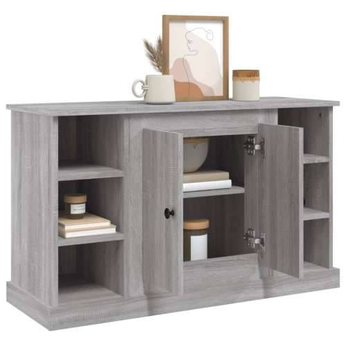 Komoda sivog hrasta sonome 100x35,5x60 cm od konstruiranog drva - Sivi hrast sonoma 1 Cijena