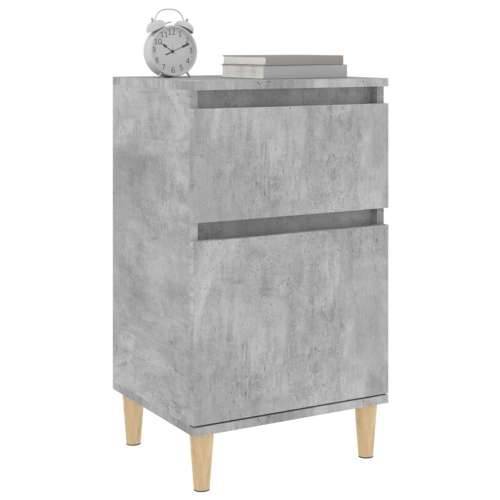 Noćni ormarići 2 kom siva boja betona 40x35x70 cm - Beton siva 2 Cijena