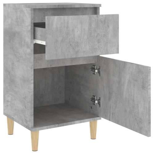 Noćni ormarići 2 kom siva boja betona 40x35x70 cm - Beton siva 2 Cijena