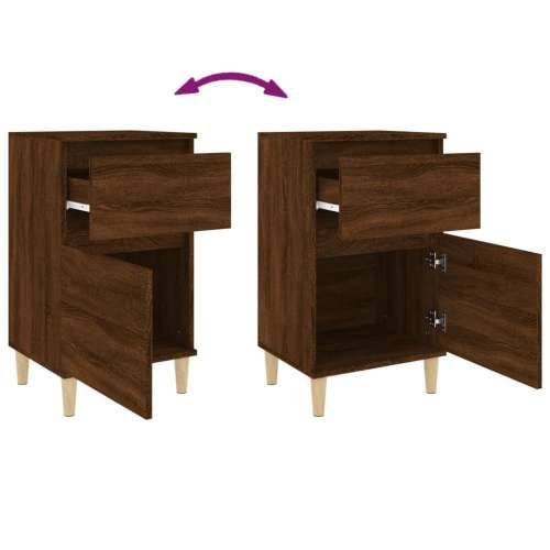 Noćni ormarići 2 kom smeđi hrast 40x35x70 cm - Smeđi hrast 2 Cijena