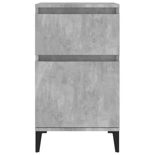 Noćni ormarići 2 kom siva boja betona 40x35x70 cm - Beton siva 2 Cijena