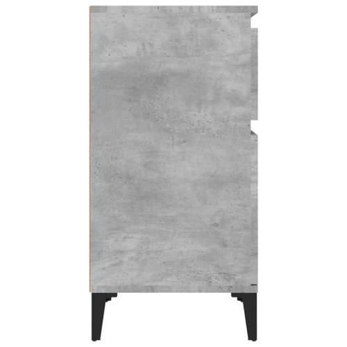 Noćni ormarići 2 kom siva boja betona 40x35x70 cm - Beton siva 2 Cijena
