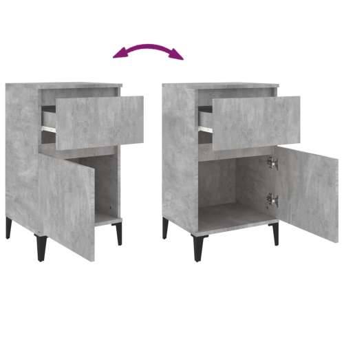 Noćni ormarići 2 kom siva boja betona 40x35x70 cm - Beton siva 2 Cijena