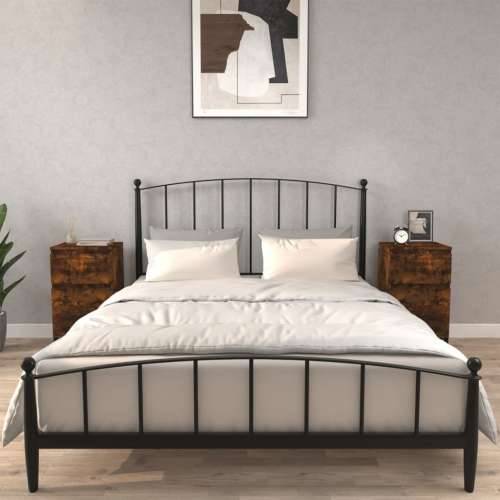 Noćni ormarići 2 kom boja dimljenog hrasta 40x35x70 cm - Dimljeni hrast 2 Cijena
