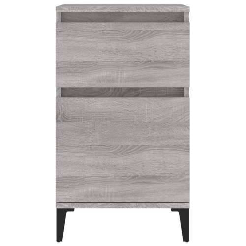 Noćni ormarići 2 kom boja dimljenog smeđi 40x35x70 cm - Sivi hrast sonoma 2 Cijena