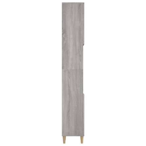 Kupaonski ormarić boja hrasta 30x30x190 cm konstruirano drvo - Sivi hrast sonoma 1 Cijena