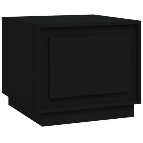 Stolić za kavu crni 51x50x44 cm od konstruiranog drva - Crna 1 Cijena