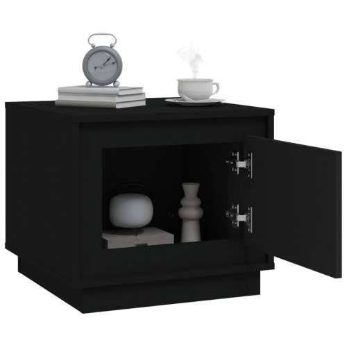 Stolić za kavu crni 51x50x44 cm od konstruiranog drva - Crna 1 Cijena