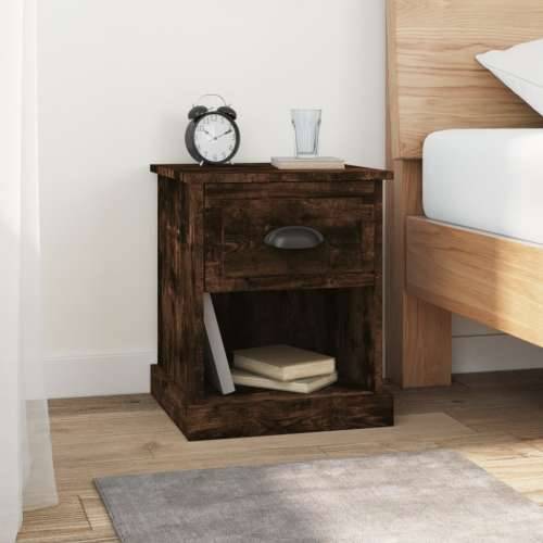 Noćni ormarići 2 kom boja hrasta 39x39x47,5cm konstruirano drvo - Dimljeni hrast 2 Cijena