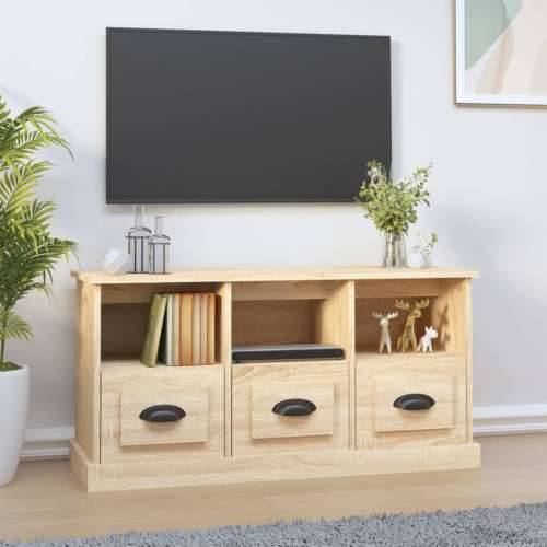 TV ormarić boja hrasta sonome 100x35x50 cm konstruirano drvo - sonoma hrast 1 Cijena