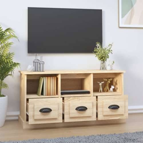 TV ormarić boja hrasta sonome 100x35x50 cm konstruirano drvo - sonoma hrast 1 Cijena