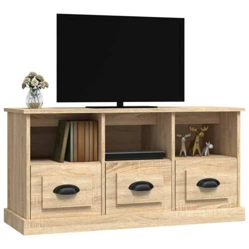 TV ormarić boja hrasta sonome 100x35x50 cm konstruirano drvo - sonoma hrast 1 Cijena