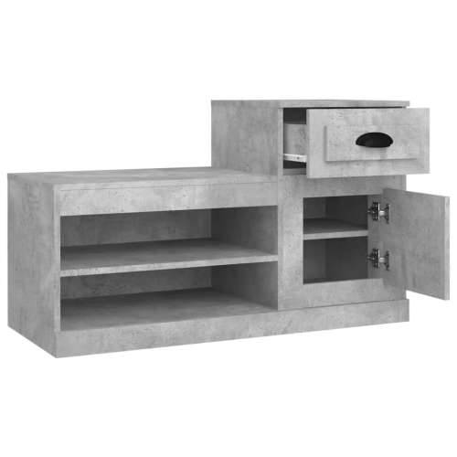 Ormarić za cipele boja betona 100x42x60 cm konstruirano drvo - Beton siva 1 Cijena