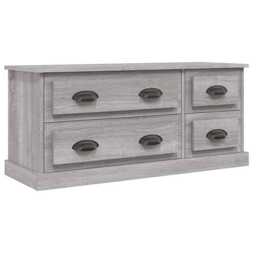 TV ormarić boja hrasta sonome 100x35,5x45 cm konstruirano drvo - Sivi hrast sonoma 1 Cijena