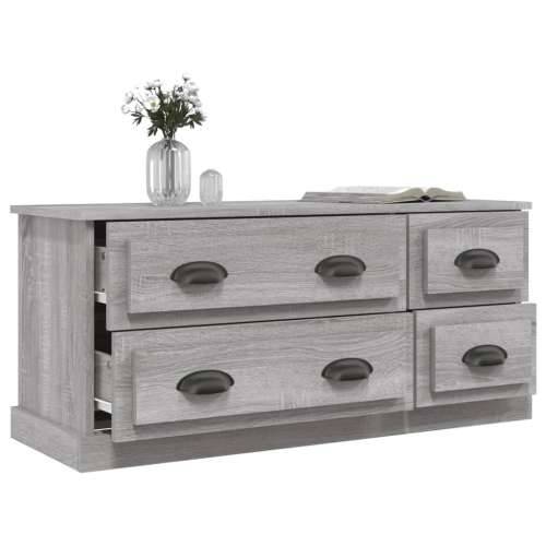 TV ormarić boja hrasta sonome 100x35,5x45 cm konstruirano drvo - Sivi hrast sonoma 1 Cijena