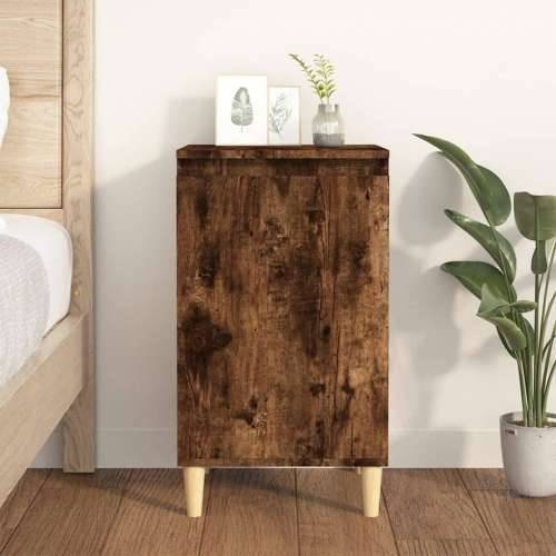 Noćni ormarić boja hrasta 40 x 35 x 70 cm od konstruiranog drva - Dimljeni hrast 1 Cijena