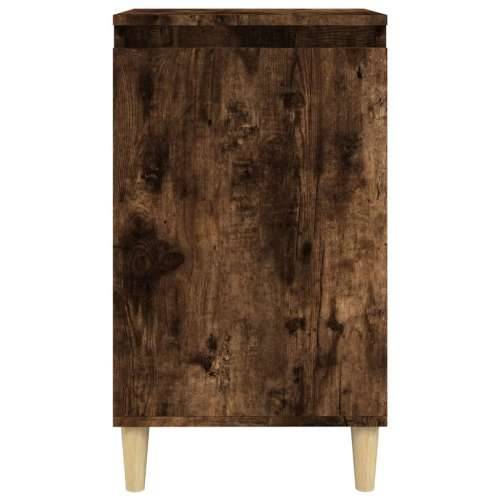 Noćni ormarić boja hrasta 40 x 35 x 70 cm od konstruiranog drva - Dimljeni hrast 1 Cijena