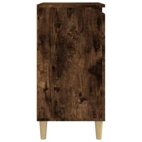 Noćni ormarić boja hrasta 40 x 35 x 70 cm od konstruiranog drva - Dimljeni hrast 1 Cijena