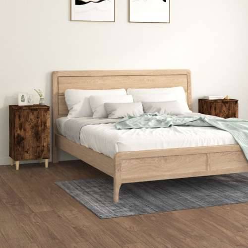 Noćni ormarići 2 kom boja hrasta 40x35x70 cm konstruirano drvo - Dimljeni hrast 2 Cijena
