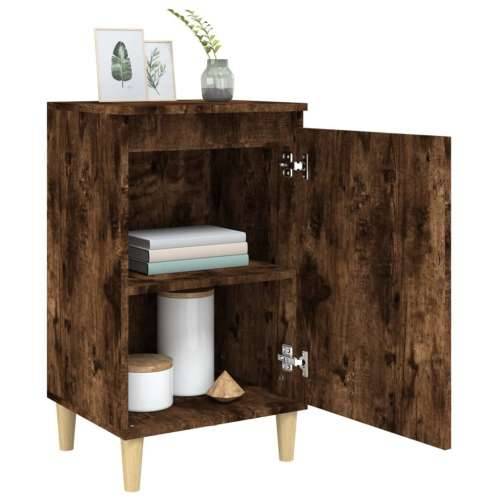 Noćni ormarići 2 kom boja hrasta 40x35x70 cm konstruirano drvo - Dimljeni hrast 2 Cijena
