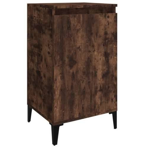 Noćni ormarići 2 kom boja hrasta 40x35x70 cm konstruirano drvo - Dimljeni hrast 2 Cijena