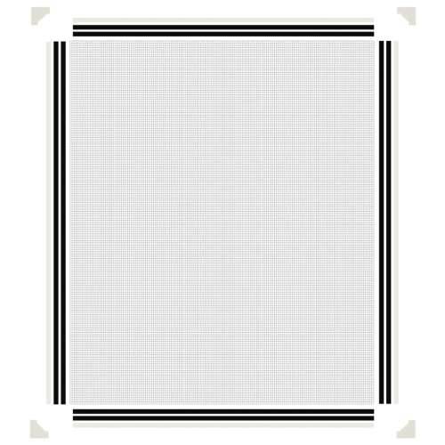 Magnetski prozorski zaslon protiv insekata bijeli 100x120 cm - Bijela 100 x 120 cm Cijena