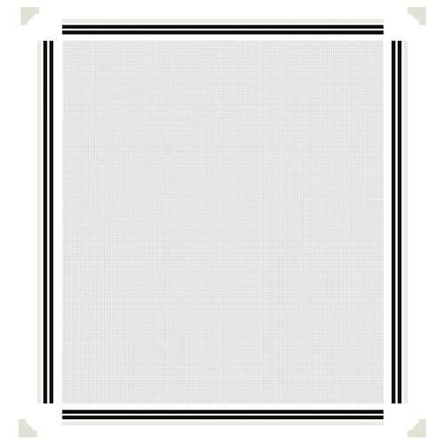 Magnetski prozorski zaslon protiv insekata bijeli 130x150 cm - Bijela 130 x 150 cm Cijena