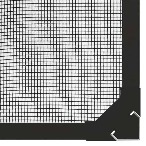 Magnetski prozorski zaslon protiv insekata antracit 130x150 cm - Antracit 130 x 150 cm Cijena