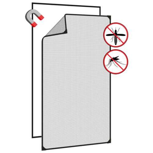 Magnetski prozorski zaslon protiv insekata antracit 80x140 cm - Antracit 80 x 140 cm Cijena