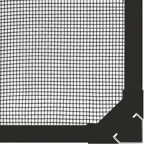 Magnetski prozorski zaslon protiv insekata antracit 80x120 cm - Antracit 80 x 120 cm Cijena
